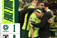 世预赛澳大利亚1-0日本 比伊奇贡献绝杀