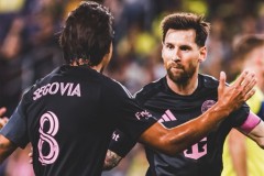 美职联纳什维尔2-5迈阿密国际 梅西帽子戏法