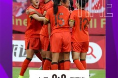 中国U20女足8-0大胜黎巴嫩 强势挺进亚洲杯正赛