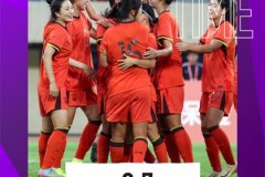 U20女足亚洲杯资格赛 中国U20女足7-0狂胜柬埔寨U20女足