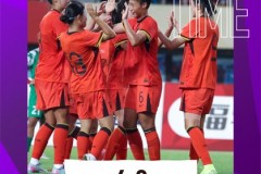 U20女足亚洲杯资格赛 中国U20女足6-0大胜叙利亚U20女足