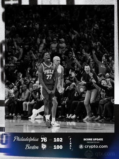 76人主场102-100险胜凯尔特人