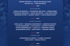 塞尔维亚9月世预赛大名单 弗拉霍维奇领衔