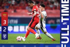 中超上海海港3-2武汉三镇 李帅破门 莱昂纳多双响+绝杀