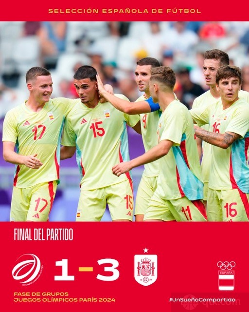 多米尼加国奥1-3西班牙国奥