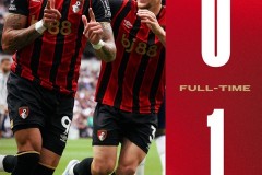 英超热刺0-1伯恩茅斯遭遇首败 埃万尼尔松破门制胜